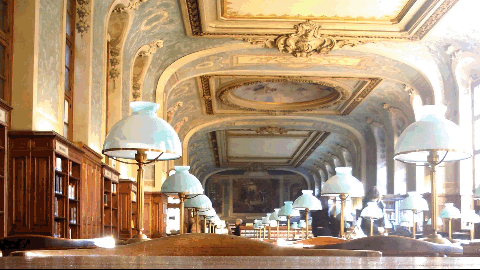 Salle de lecture de la Sorbonne